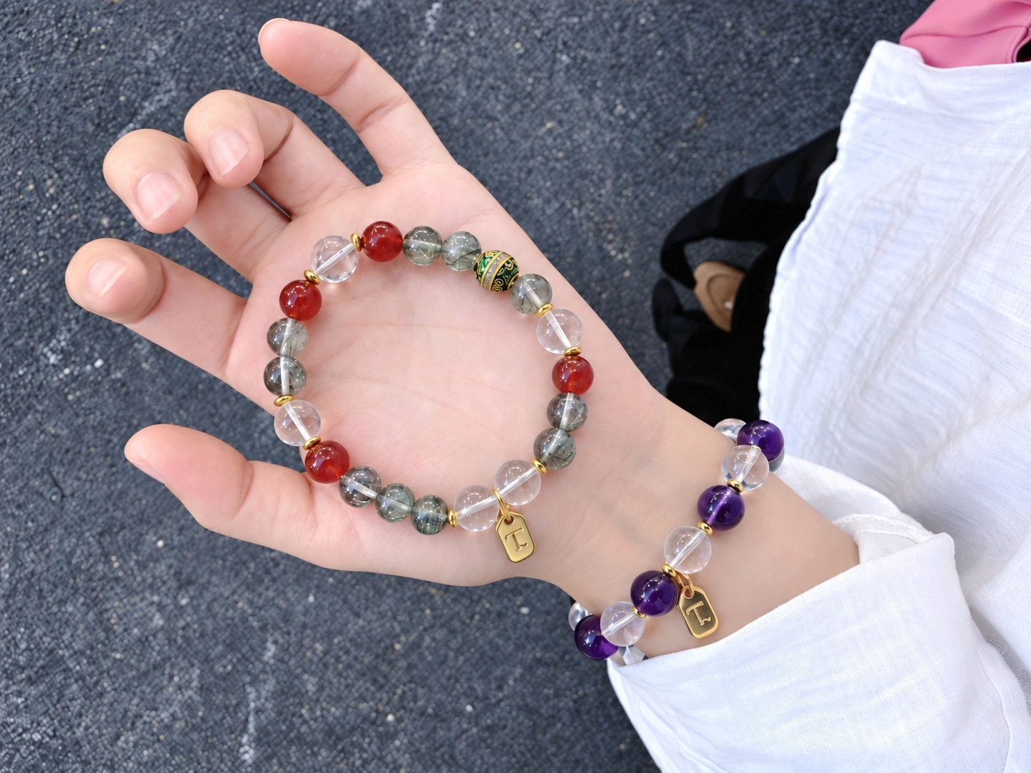 Ember & Violet bracelet